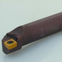 1 Shank Coolant Thru Boring Bar- -5° Lead Angle for CC_T 32.52 Style Inserts - Caliber Tooling