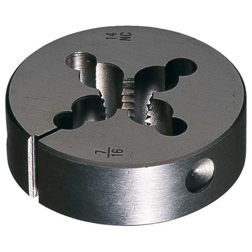 3/4–10 2″ OD 6382 HSS Round Adjustable Die - Exact Industrial Supply