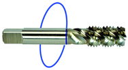 7/8-9 Dia. - H4 - 4 FL - Std Spiral Flute Tap - Blue Ring - Caliber Tooling