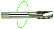 5/16-24 Dia. - H3 - 2 FL - Std Spiral Flute Tap - Green Ring - Caliber Tooling