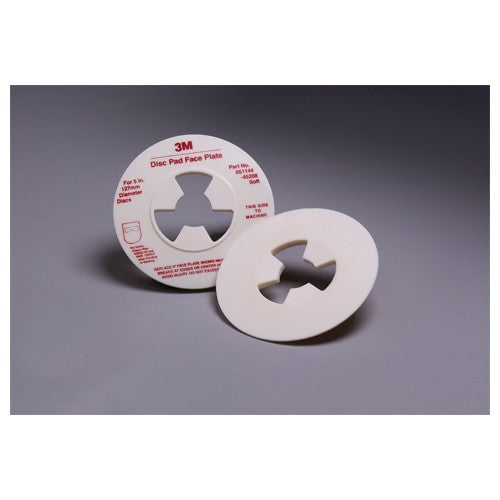 3M Disc Pad Face Plate 45208 5″ Soft White - Caliber Tooling