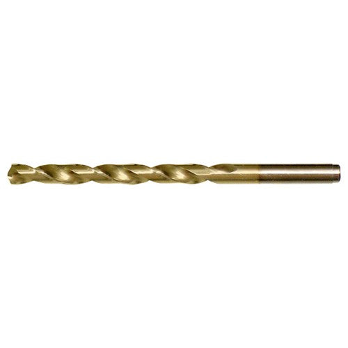 4.00mm RHS / RHC HSS-CO 8% (M42) 135 Degree Split Point Heavy Duty Cobalt Drill - TiN - Exact Industrial Supply