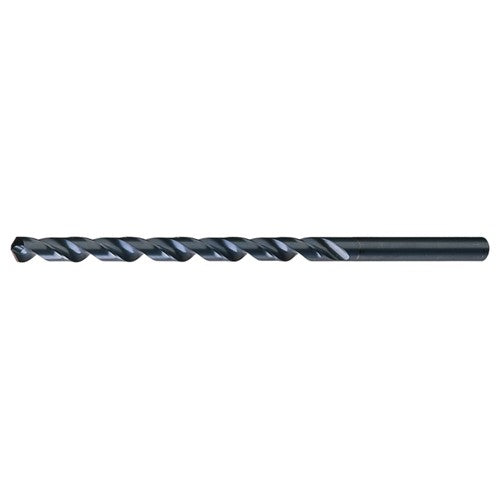 13/32″ RHS / RHC HSS 118 Degree Notched Point Extra Length Drill - Steam Oxide - Exact Industrial Supply