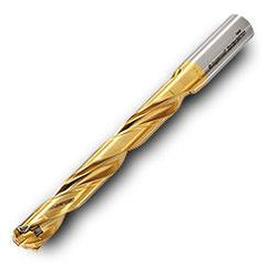 TD1900152S1R01 8xD Gold Twist Drill Body-Cylindrical Shank - Caliber Tooling