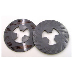 3M Disc Pad Face Plate Ribbed 81734 5″ Medium Gray - Caliber Tooling