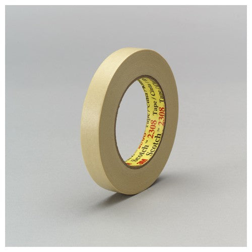 3M Masking Tape 2308 Tan 18 mm × 55 m 5.3 mil - Caliber Tooling