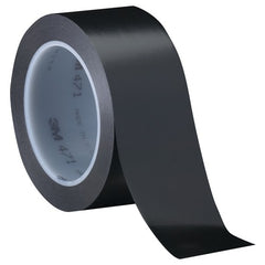 3M Vinyl Tape 471 Black 3/4″ × 36 yd 5.2 mil Individually Wrapped Conveniently Packaged - Caliber Tooling