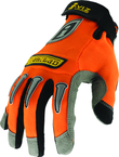 High Viz Orange Reflective Work Glove - Large - Caliber Tooling