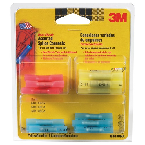 3M™ Electrical Connectors 038Assorted Alt Mfg # 03830 - Caliber Tooling