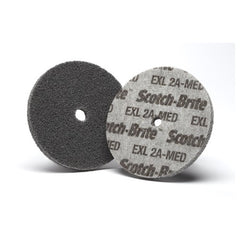 Scotch-Brite EXL Unitized Wheel XL-UW 2A Medium 3″ × 1/4″ × 1/4″ - Caliber Tooling