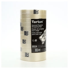 Tartan Filament Tape 8934 Clear 18 mm × 55 m 4 mil - Caliber Tooling