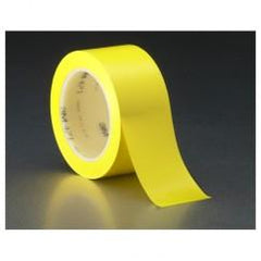 List 471 1 1/2" x 36 yds Vinyl Tape - Yellow - Caliber Tooling