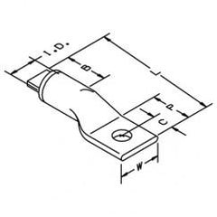 31068 COPPER ONE HOLE LONG BARREL - Caliber Tooling