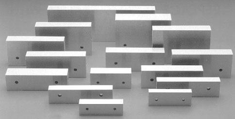 Machinable Steel Vice Jaws - Snap Jaws - Part #  4MSJ-110 - Caliber Tooling