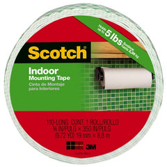 Scotch-Mount Indoor Double-Sided Mounting Tape Mega Roll 110H-LONG-DC 3/4″ × 350″ (1 9 Cm × 8 89 M) - Caliber Tooling