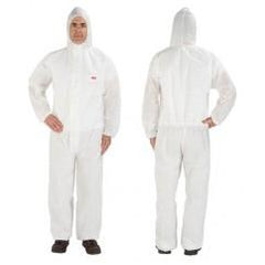 4515 4XL WHITE DISPOSABLE COVERALL - Caliber Tooling