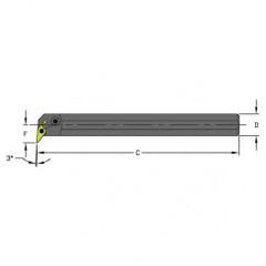 S24U MVUNR3 Steel Boring Bar - Caliber Tooling