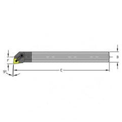 E16R MCLNL4 Solid Carbide Boring Bar w/Coolant - Caliber Tooling