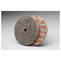 Scotch-Brite EXL Unitized Wheel XL-UW 8A Coarse 3″ × 1/8″ × 1/4″ - Caliber Tooling