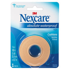 Nexcare Absolute Waterproof First Aid Tape 731 1″ × 180″ (25.4mm × 4.57m) - Caliber Tooling
