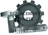 Bridgeport Replacement Parts - 1192207 Single Worm Gear - Caliber Tooling