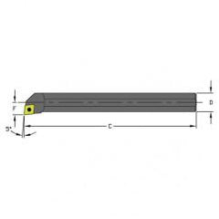 A12Q SCLPL3 3/4" SH Indexable Coolant Thru Boring Bar - Caliber Tooling