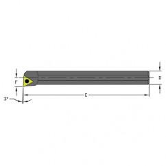 A10Q STUPL2 5/8" SH Indexable Coolant Thru Boring Bar - Caliber Tooling