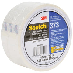 Scotch Box Sealing Tape 373 White 48 mm × 50 m - Caliber Tooling