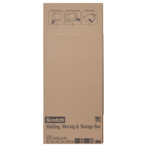 Scotch Folded Box 8018.24FB 18″ × 18″ × 24″ Folded Box - Caliber Tooling