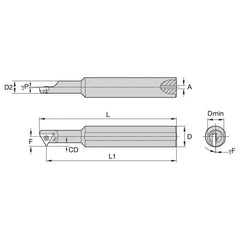 FSII2506257560R WG STEEL GROOVING THREADING BARS - Exact Industrial Supply