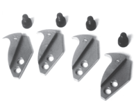 Bar Puller Replacement Fingers For CNC Lathes - Part # BU-MGAFHS4 - Caliber Tooling