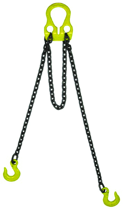 Double Chain Sling - #30003; 9/32'' x 6' - Caliber Tooling