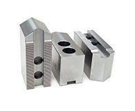 Pointed Chuck Jaws - 1.5mm x 60 Serrations -  Chuck Size 10" inches - Part #  MT-10201P - Caliber Tooling