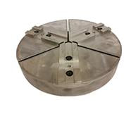 Round Chuck Jaws - Square Serrated Key Type - Chuck Size 15" to 18" inches - Part #  RSP-15250A - Caliber Tooling