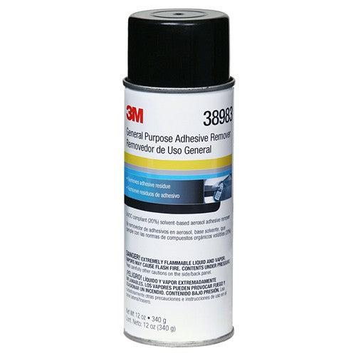 3M General Purpose Adhesive Remover 38983 12 oz Net Wt - Caliber Tooling