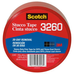 Scotch Stucco Tape 3260-A 1.88″ × 60 yd (48 mm × 54.8 m) Stucco Tape - Caliber Tooling