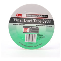 3M Vinyl Duct Tape 3903 White 2″ × 50 yd 6.5 mil 2 Individually Wrapped Conveniently Packaged - Caliber Tooling