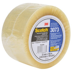 Scotch Recycled Corrugate Box Sealing Tape 3073 Clear 72 mm × 100 m - Caliber Tooling