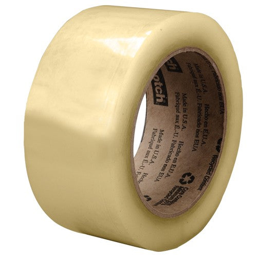 Scotch Recycled Corrugate Box Sealing Tape 3073 Clear 48 mm × 100 m - Caliber Tooling