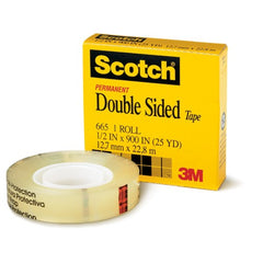 Scotch Double Sided Tape 665 1″ × 1296″ Boxed - Caliber Tooling