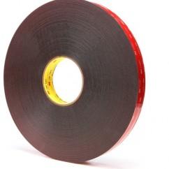 List 5925 1" x 72 yds VHB Acrylic Foam Tape - Black - Caliber Tooling