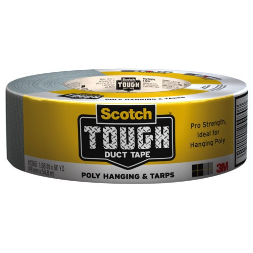 3M Poly & Tarps Duct Tape 2360-C 1.88″ × 60 yd (48.0 mm × 54.8 m) - Caliber Tooling