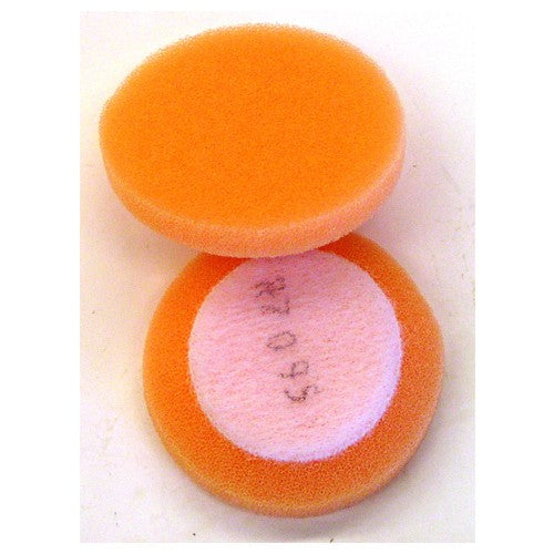 ‎3M Finesse-it Buffing Pad 20274 1-1/2″ Orange Foam White Loop Flat Face - Caliber Tooling