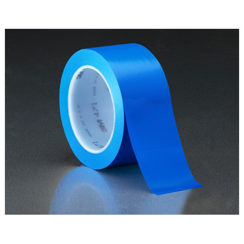 3M Vinyl Tape 471 Blue 3/8″ × 36 yd 5.2 mil - Caliber Tooling