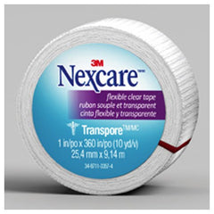 Nexcare Transpore Flexible Clear First Aid Tape 527-P1 2″ × 10 yds Wrapped - Caliber Tooling
